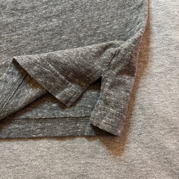 Victoria’s Secret PINK Marled Gray & Gold Sequin Bling Pullover Mesh Long Sleeve - Picture 6 of 8